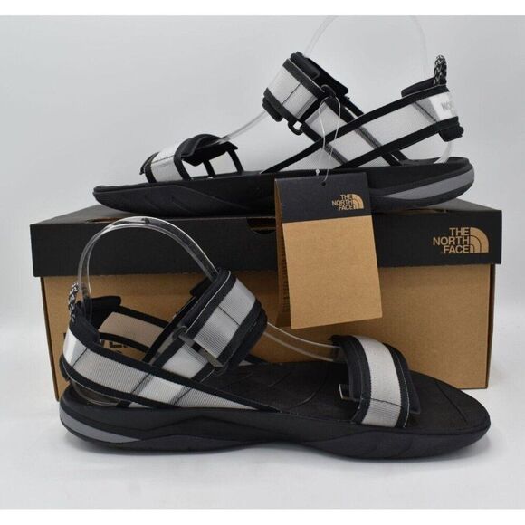 The North Face Mens Size 13 Skeena Sport Black Asphalt Grey Sandals - Picture 9 of 13
